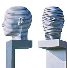 'heads, shifting', by Josefine G&uuml;nschel & Margund Smolka, 2004/2008. Photo: Jens Komossa