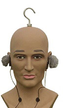 Black Water Brown Water dummy head binaural recording, Artists and photographer; liminal