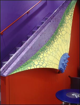 Handrail, Peter Chang, 1997 art.tm Inverness. Photo David Churchill/Arcaid