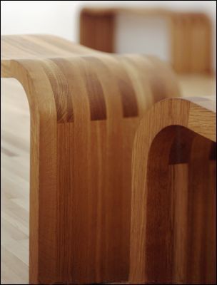 Gallery Benches, Robert Kilvington, 1997. art.tm, Inverness. Photo: David Churchill/Arcaid