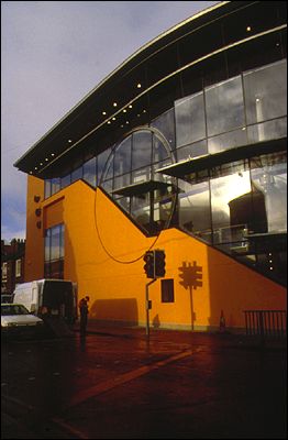 Over Easy (day), Richard Wilson 1998. The Arc, Stockton-on-Tees. Photo: Richard Wilson