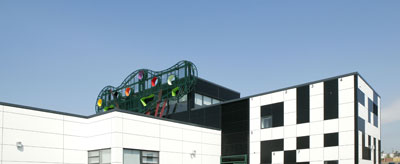 Dalry Primary Schhol exterior. Photo: Dirk Buwalda