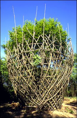 Untitled, Giuliano Mauri, 1999 Stour Valley Art Project, King�s Wood, Kent Photo: Sandra Drew