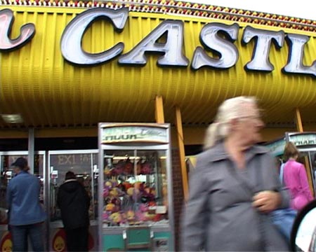 Digital video still from Four Shores film, 2005, Abbe Leigh Fletcher.