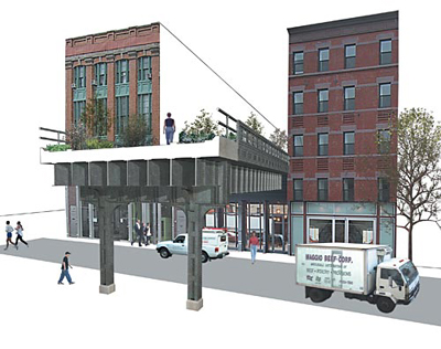 Image courtesy of Friends of the High Line copyright Friends of the High Line 2001