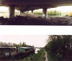 Examples of Restruimten or waste lands. The Netherlands.