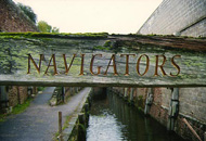Navigators, Andrew Whittle (poem Tony Charles), 1996 River Parrett Trail, Bridgwater, Somerset. Photo: Peter Milner