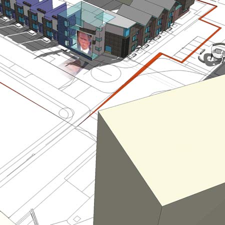 Rear Window - an idea for an 'embedded portrait cinema' linking Barton Hill into cultural activities across the City; project proposal by David Cotterrell
