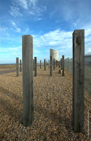 View of Ness Point environmental development, design by Chris Tipping/Landscape Design Associates, 2001. Photo: Landscape Design Associates.