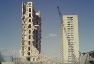 Tower block at Sheil Park, Liverpool. Photo: Further Up in the Air Archive.