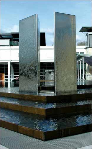 Aquarena by William Pye, 1999.  Millennium Square, At-Bristol.