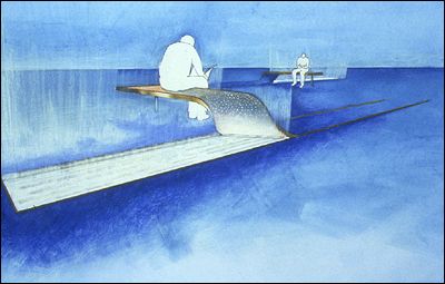 Blue Carpet, Thomas Heatherwick Studio, 2001.  Newcastle upon Tyne.  Photo: Mark Pinder.