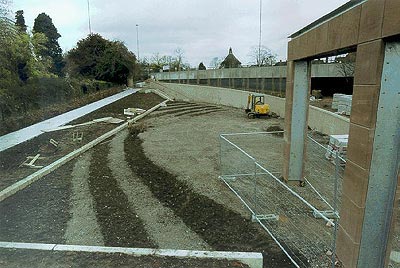 Garden of International Friendship (under construction), Kate Whiteford/Robert Rummey Landscape Architects, 2000, Coventry.