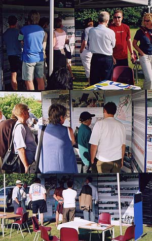 Public Consultation, Poole Streetscape Manual Project, 2004. Poole, Dorset. Photo: smallGLOBAL