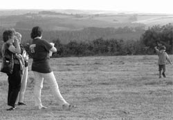Field development project discussion event, August 2003. Photo: Lisa Harty