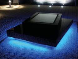 Artwork by artist: John Aiken, one piece of a six part work. Photo: Nathaniel Rackole.