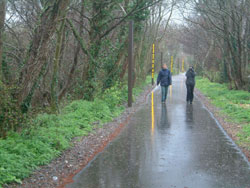 Braunton Cycle Path Project by Kirsty Waterworth and Braunton School pupils. Photo : Lisa Harty