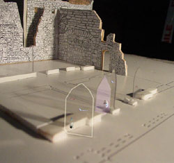 Artist : Patricia Mackinnon-Day, model of proposed work for almshouses, St Catherine's