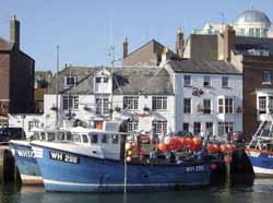 Weymouth Harbour.Photo: Simon Fenoulhet.