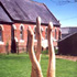 Dialogue by Karen Hanson in the Peto Memorial Garden, Chickerell, 2005