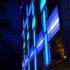 Peter Freeman's light installation at Lighthouse, Poole's Centre for the Arts, 2002; Photo: Nicky Whittenham