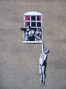 Banksy, Park Street, Bristol