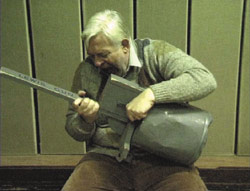 Still from video 'Presence' by Brian Catling, 2002.&Acirc;&copy; 2002 Brian Catling