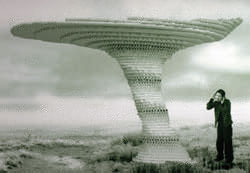 Singing Ringing Tree, design for Panopticons by architects Tonkin Liu Ltd.