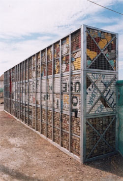 History Wall by Andrew Sabin, Richard Bradbury, Stefan Shankland and Doug Brown, 1992.