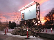 Annie Han & Daniel Mihalyo (Lead Pencil Studio), After (Billboard), 2008. Boise Art Museum, Boise ID