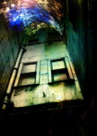 Light Canopy, Rural Urban Fantasy Project. Three firms were involved in the concept and installation of this particular project: ASIR Studio, Rural Urban Fantasy Project and Organelle Design
