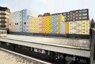 Jacqueline Poncelet - 'Wrapper' - Commissioned and produced by Art on the Underground, 2012. Photo credit: Thierry Bal